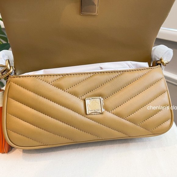 🎀NeW! Tory Burch Kira Small Tassel Flap Shoulder Bag - Picture 8 of 17